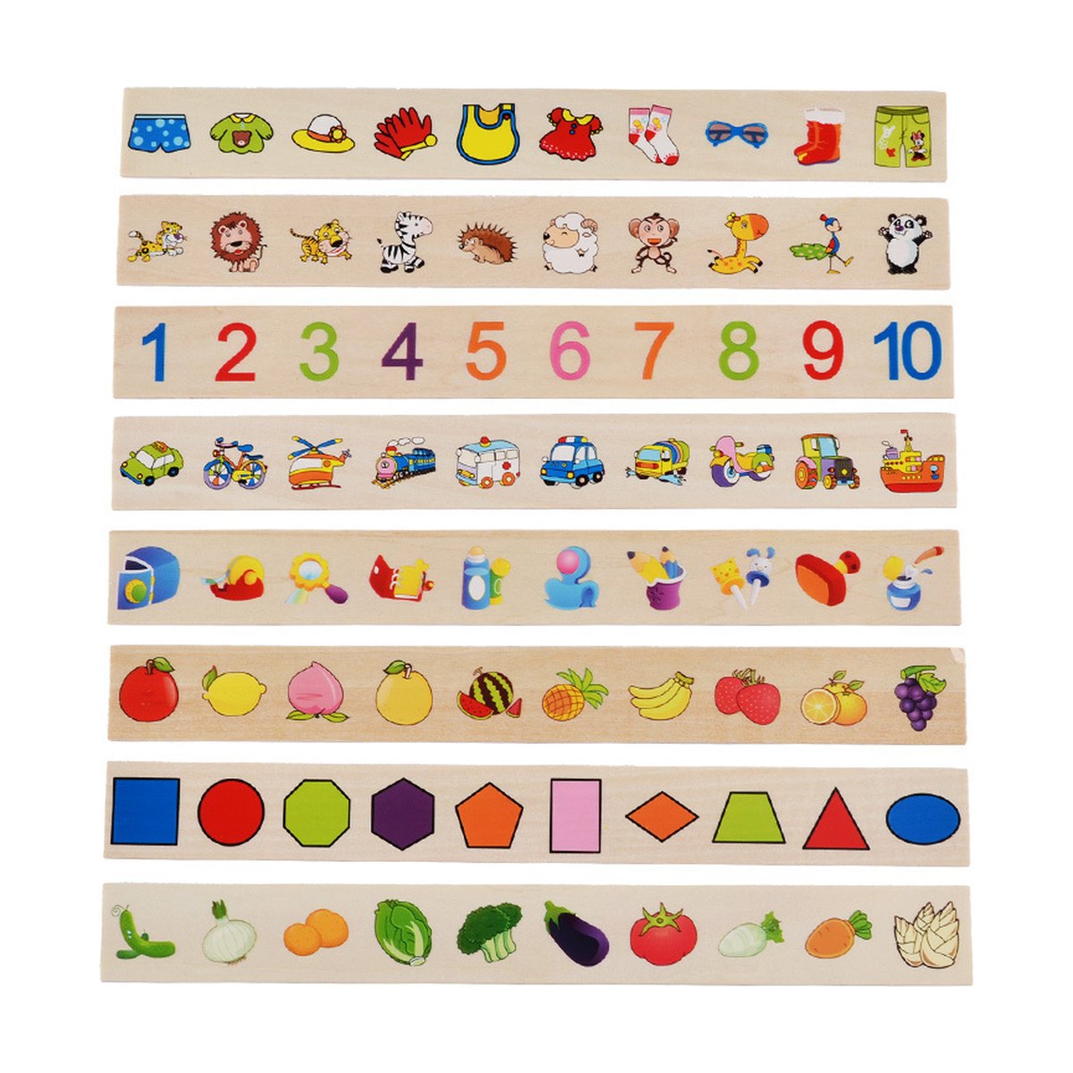Mathematical Knowledge Classification Cognitive Matching Kids Montessori