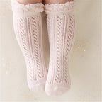 Medium Small Children's Tube Socks Baby Mesh