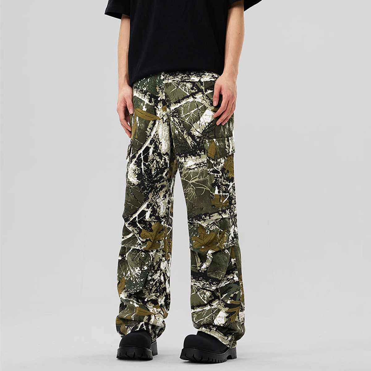 Men's American Camouflage Cargo Pants