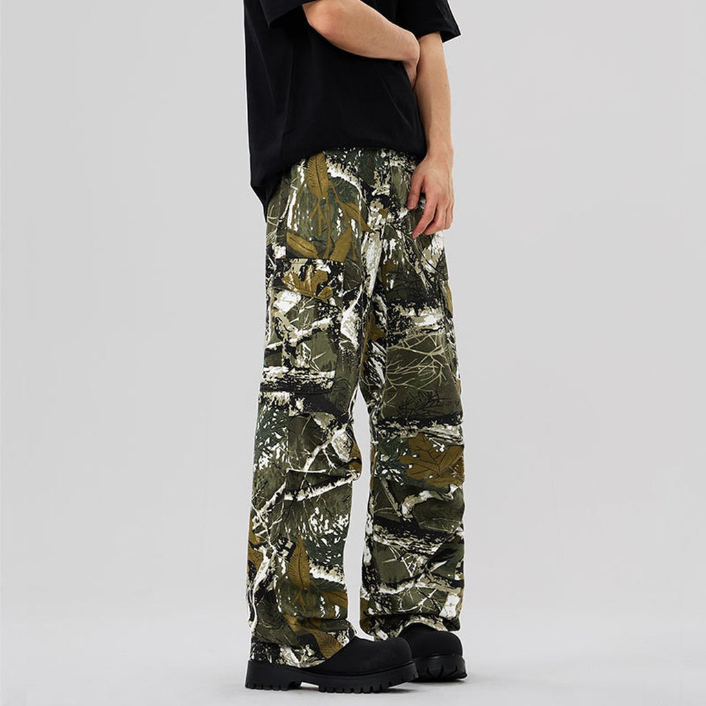 Men's American Camouflage Cargo Pants