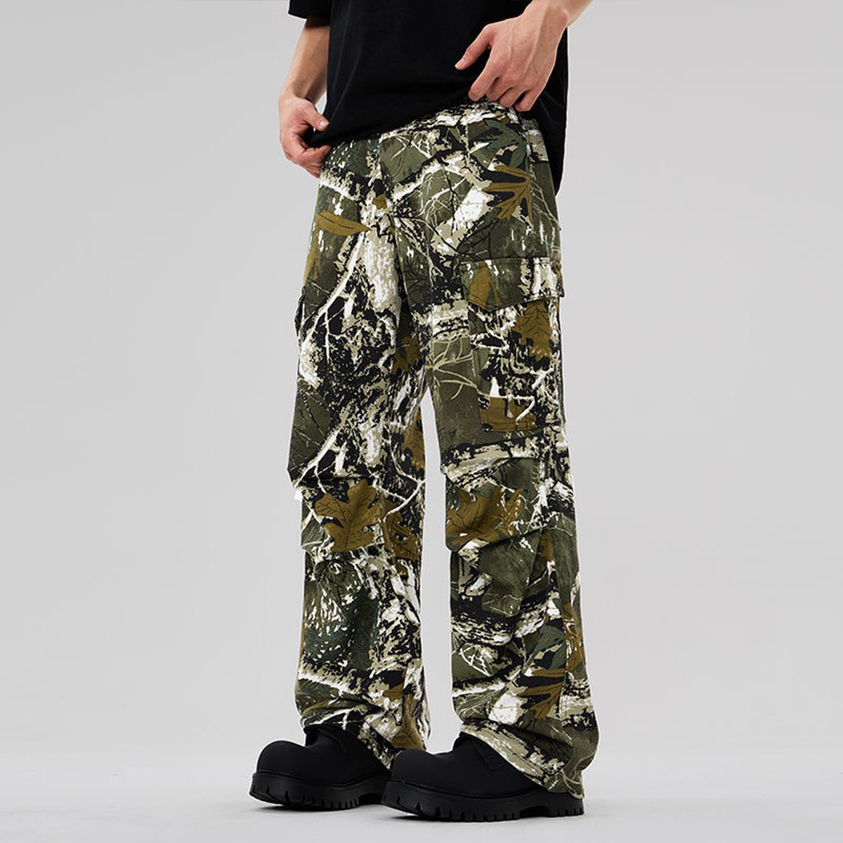 Men's American Camouflage Cargo Pants