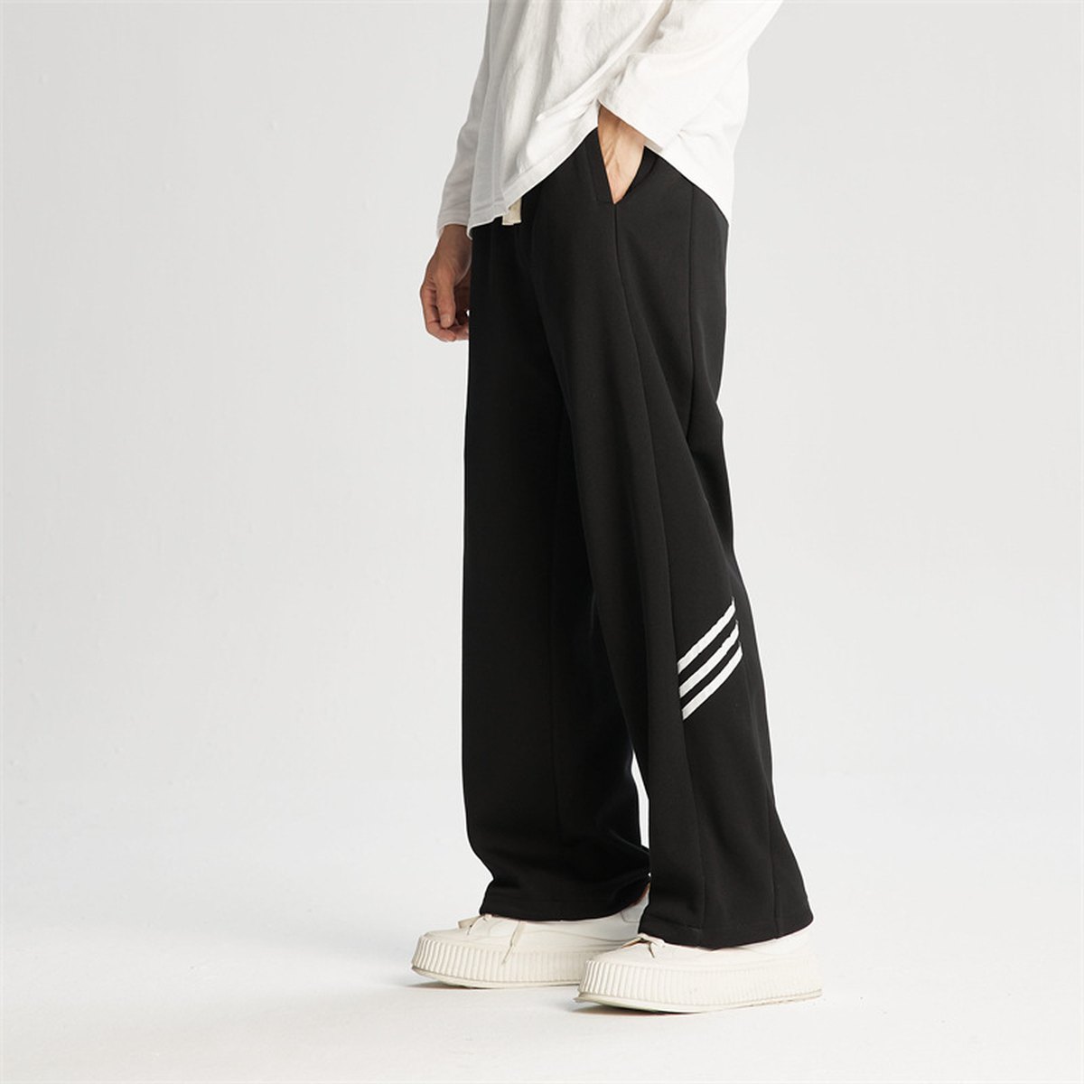 Men's American Heavy Striped Sweatpants