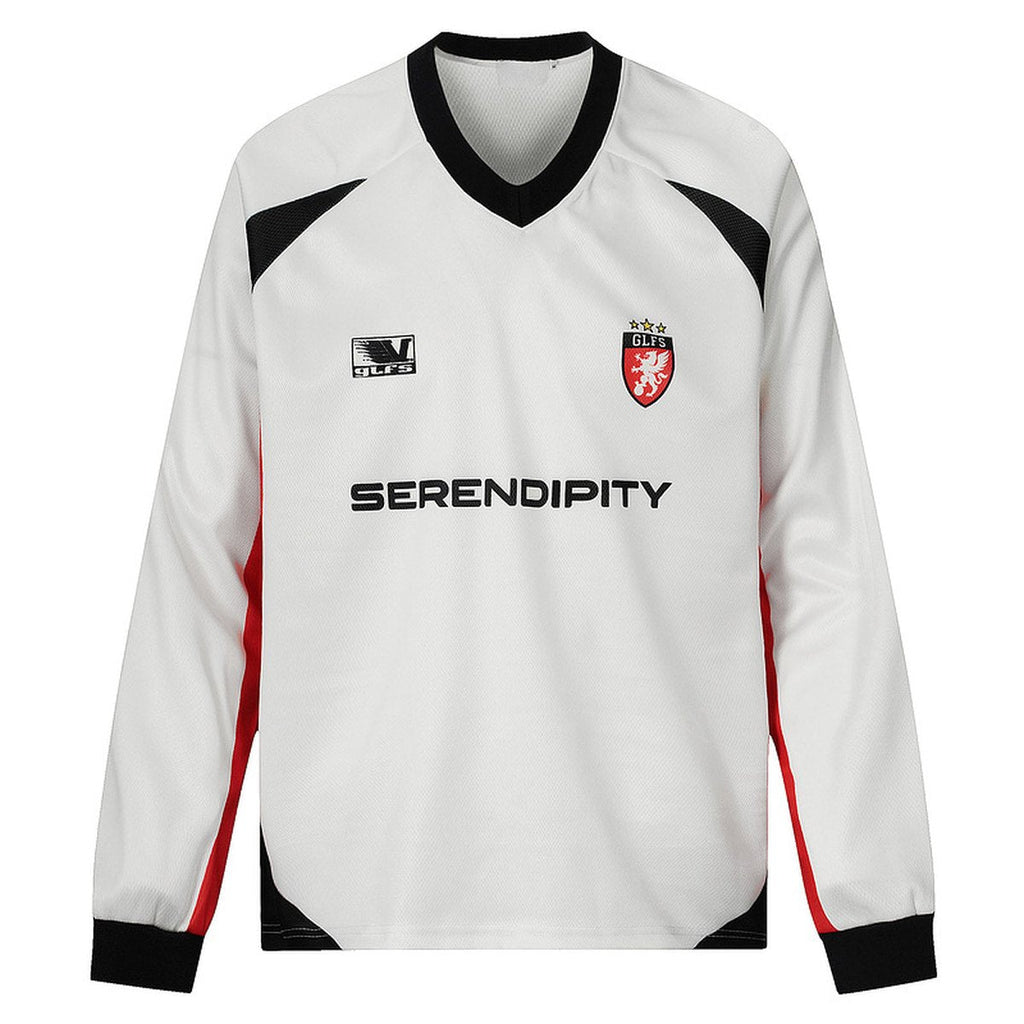 Men's American Retro Stitching Long Sleeve T-shirt