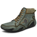 Men's Ankle Boots High Top Quality Flats Shoes