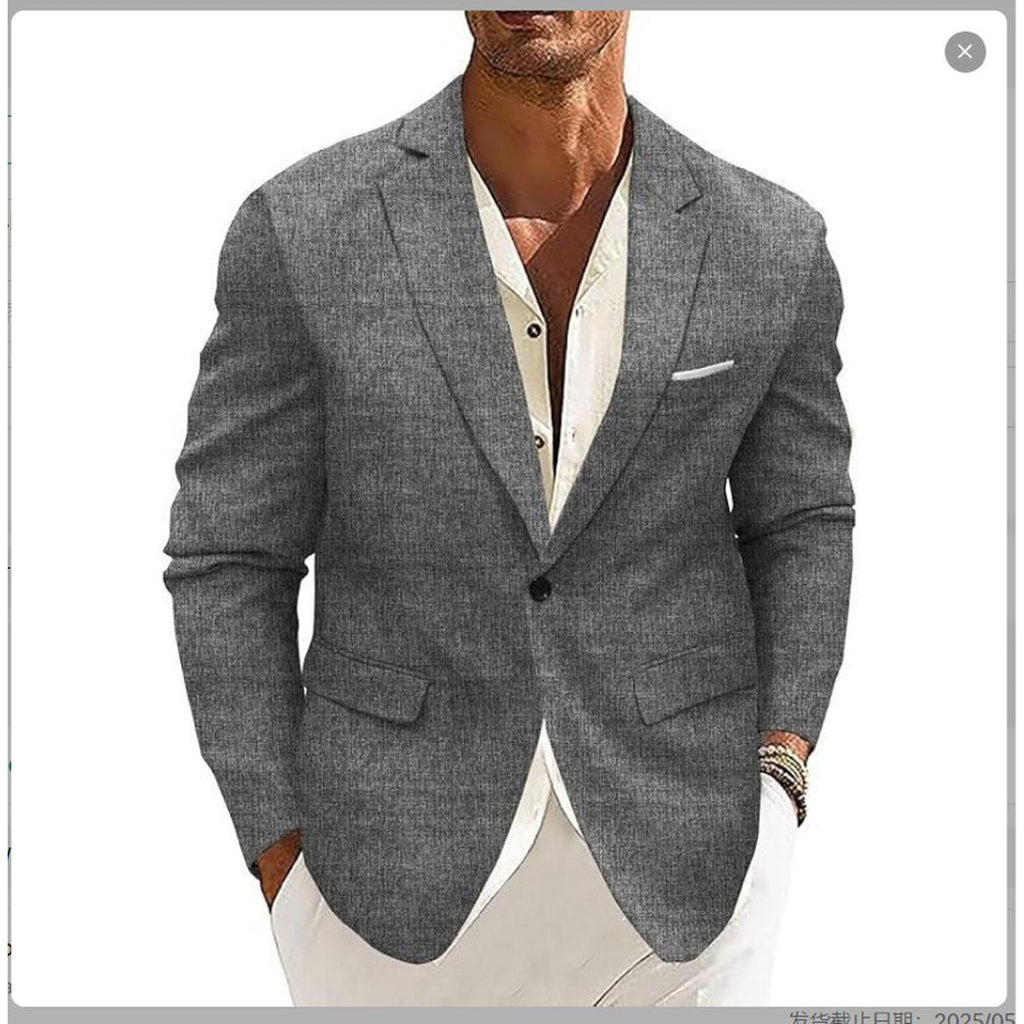 Men's Arrival Top Commuter Casual Blazer Plus-size British-