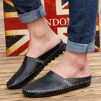 Men's Baotou Half Slippers British