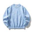 Men's Basic Japanese- Retro Streetwear Sweater Brushed Knit