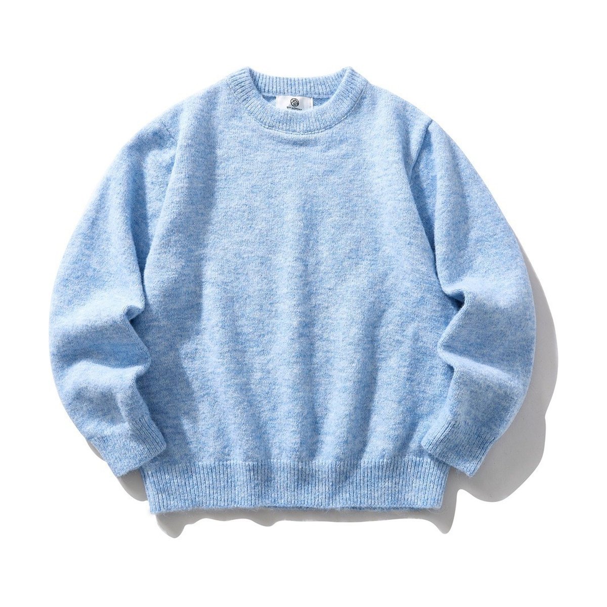 Men's Basic Japanese- Retro Streetwear Sweater Brushed Knit