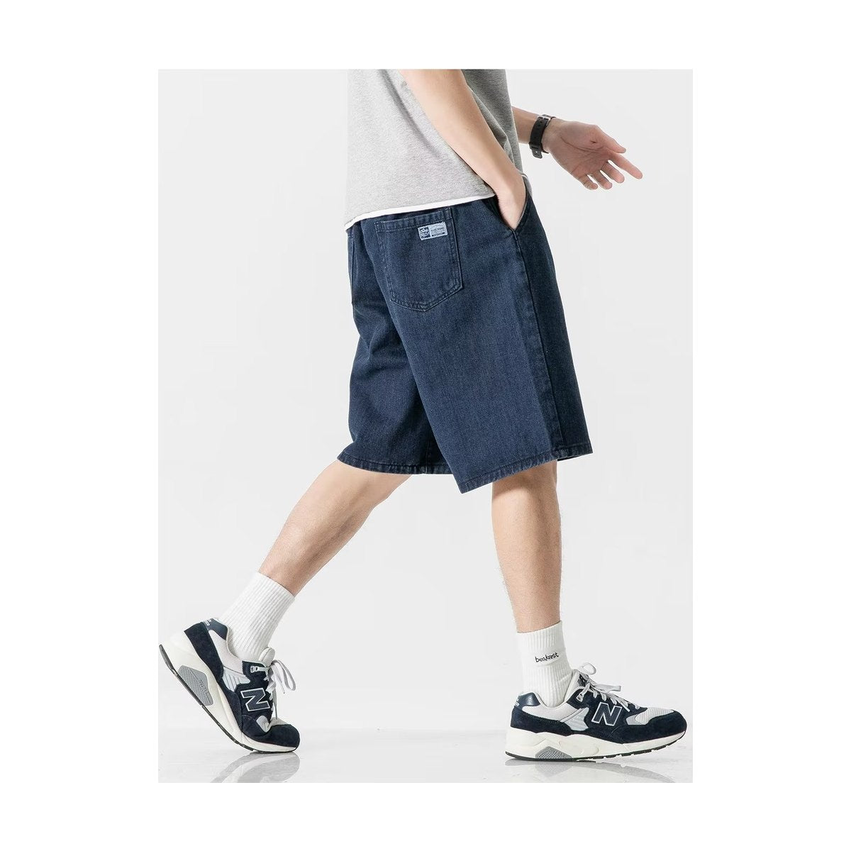Men's Brand Denim Shorts