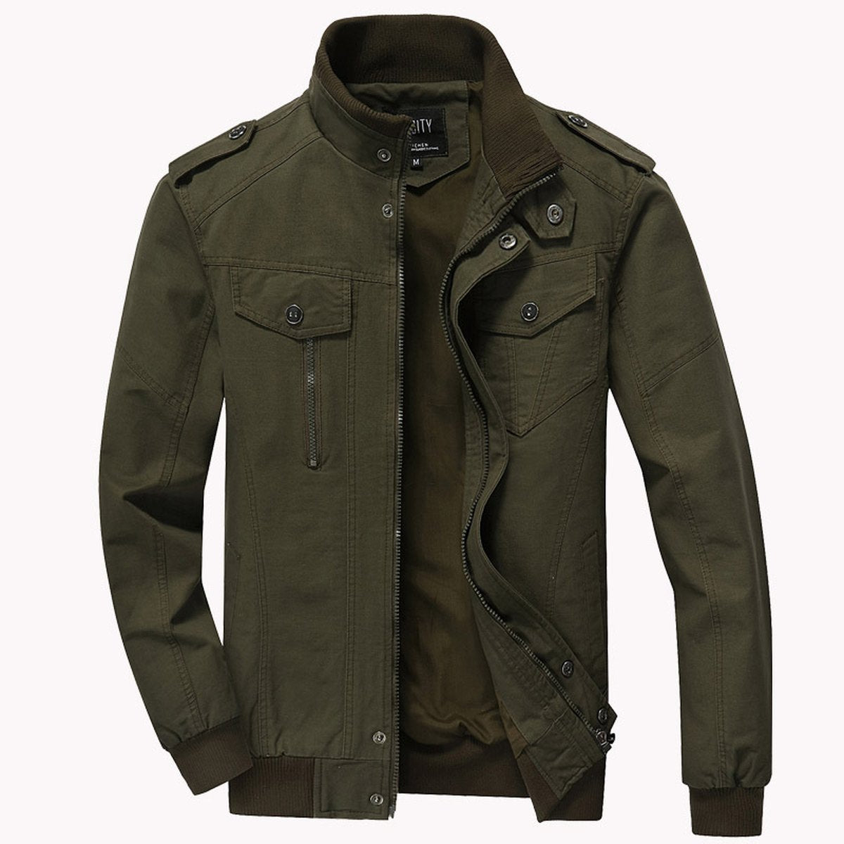 Men's Brand Jacket Army Military Pilot Bomber Tactical