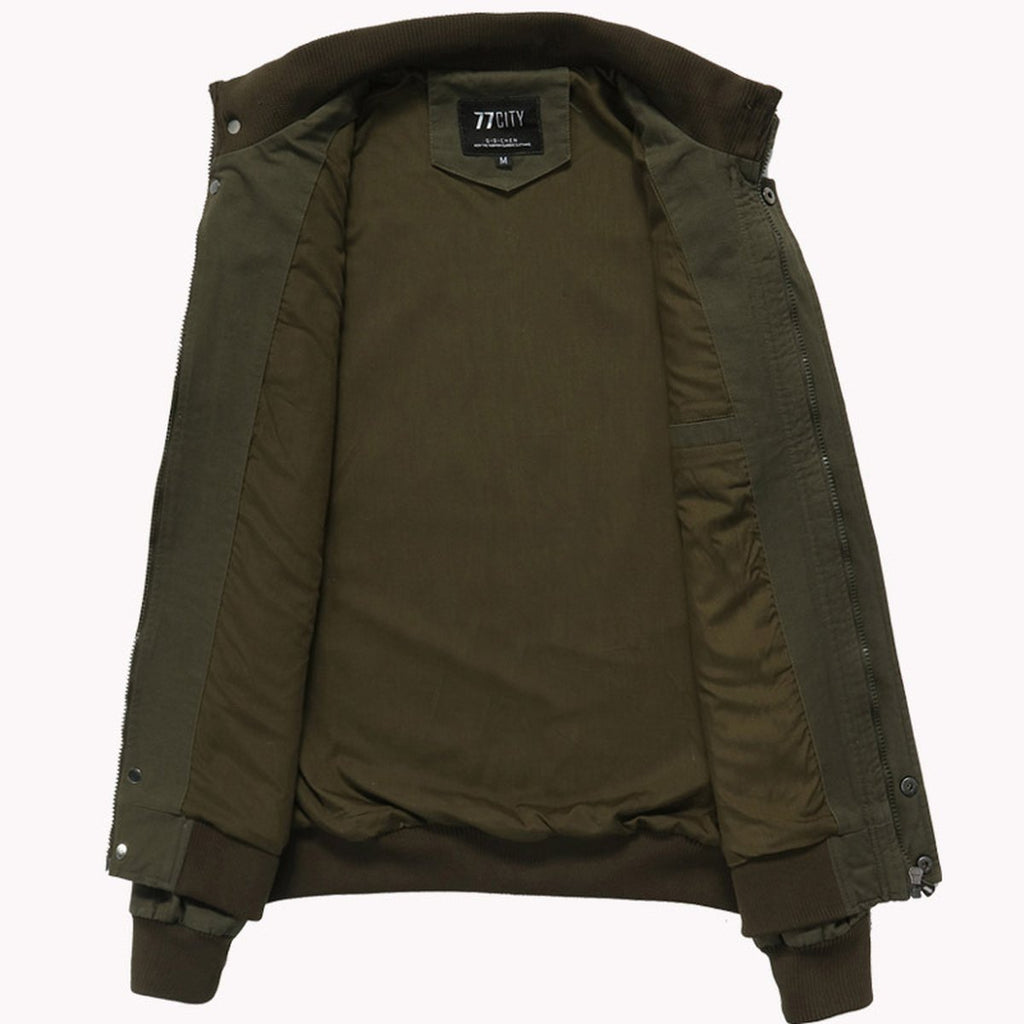Men's Brand Jacket Army Military Pilot Bomber Tactical