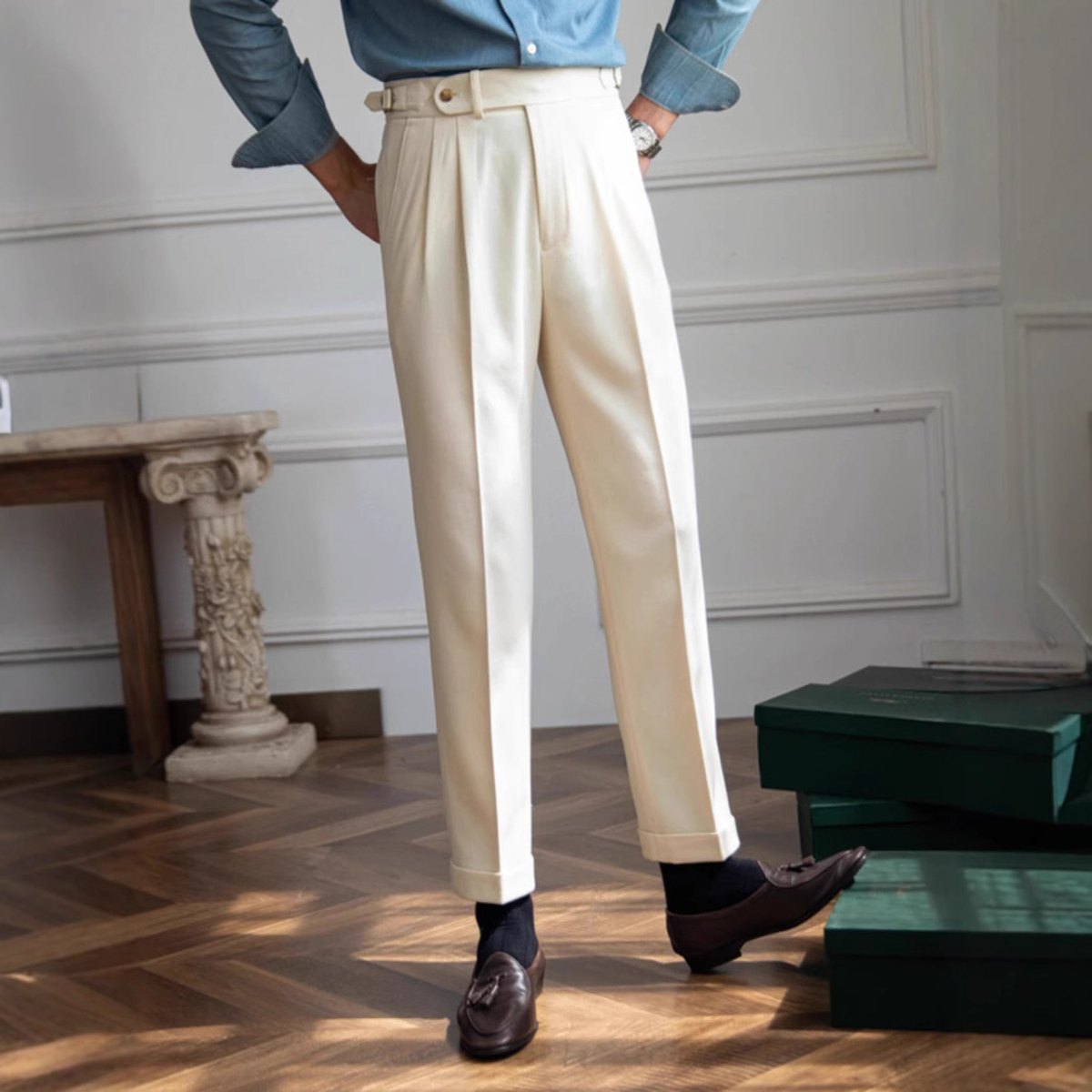 Men's British Business Casual Pants