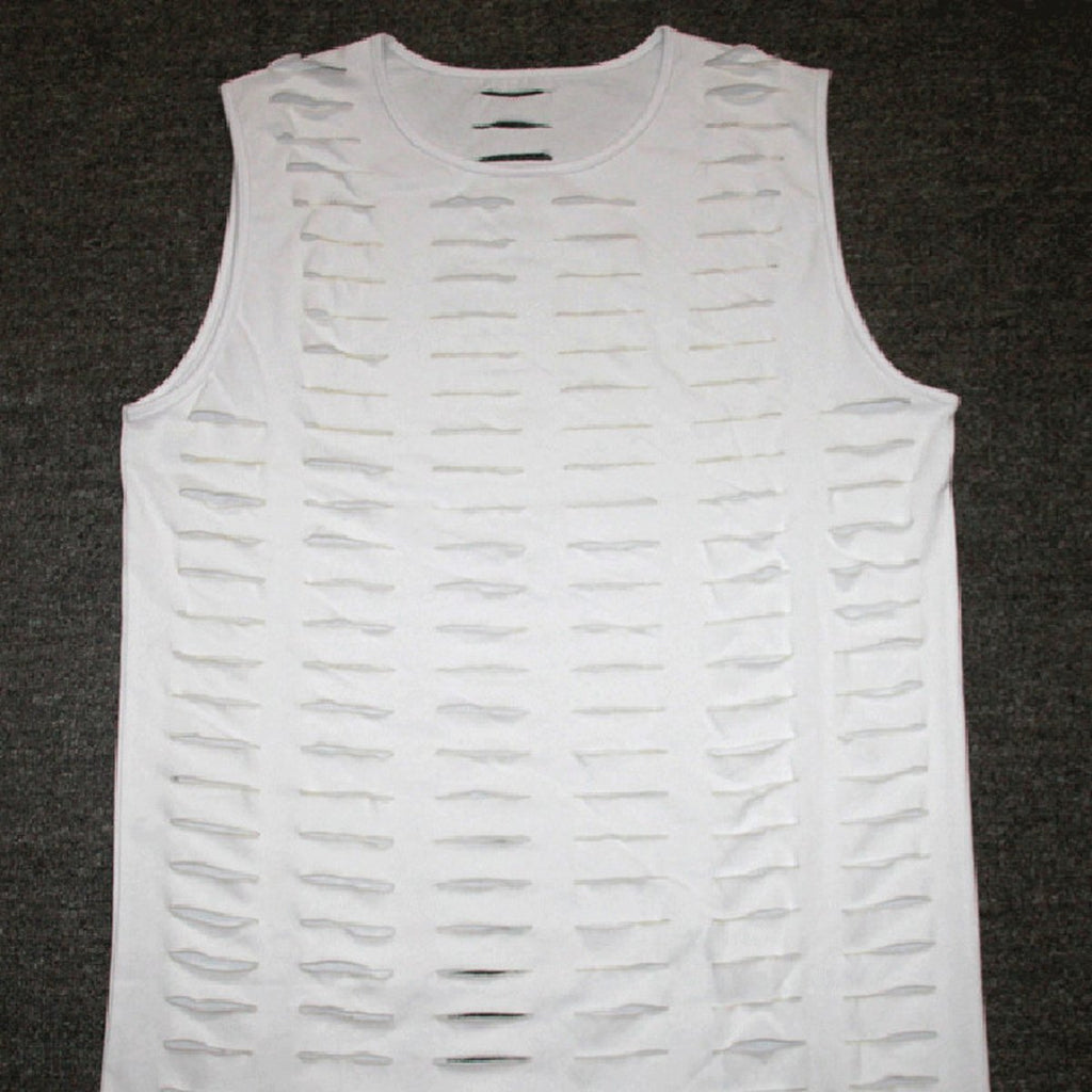 Men's Broken Popular Logo Vest