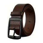 Men's Business Casual Trousers Jeans Belt