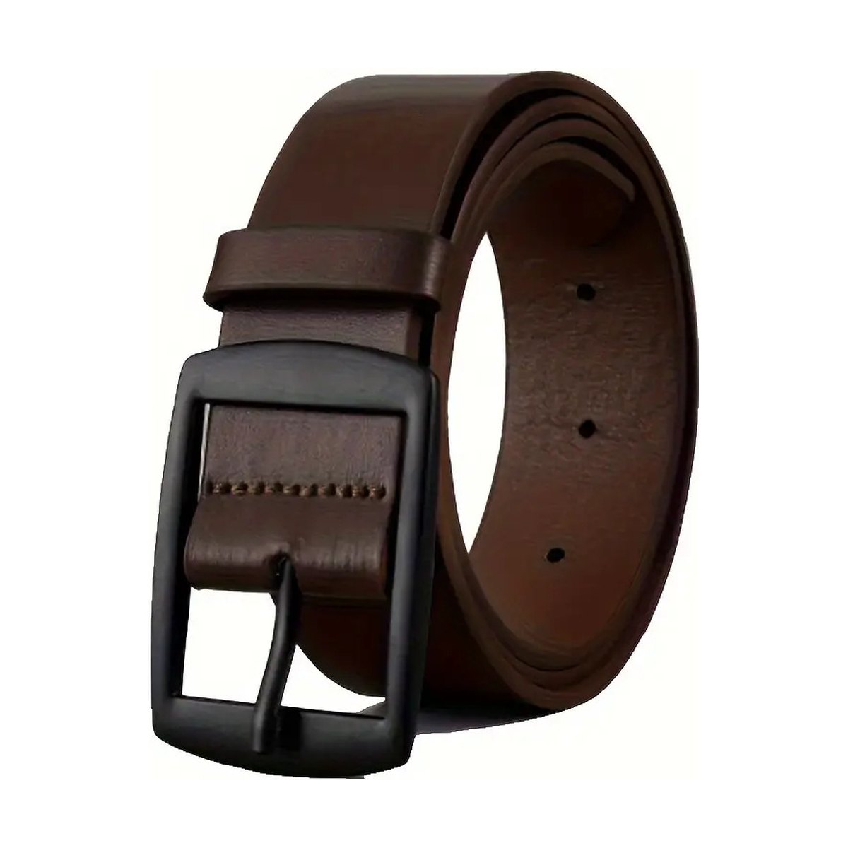 Men's Business Casual Trousers Jeans Belt