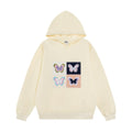 Men's Butterfly Patch Embroidered Hoodie