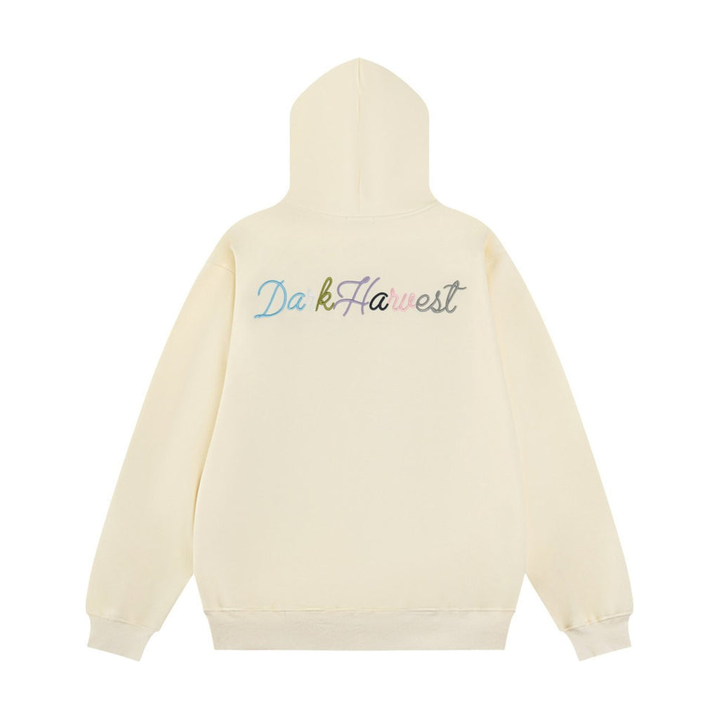 Men's Butterfly Patch Embroidered Hoodie