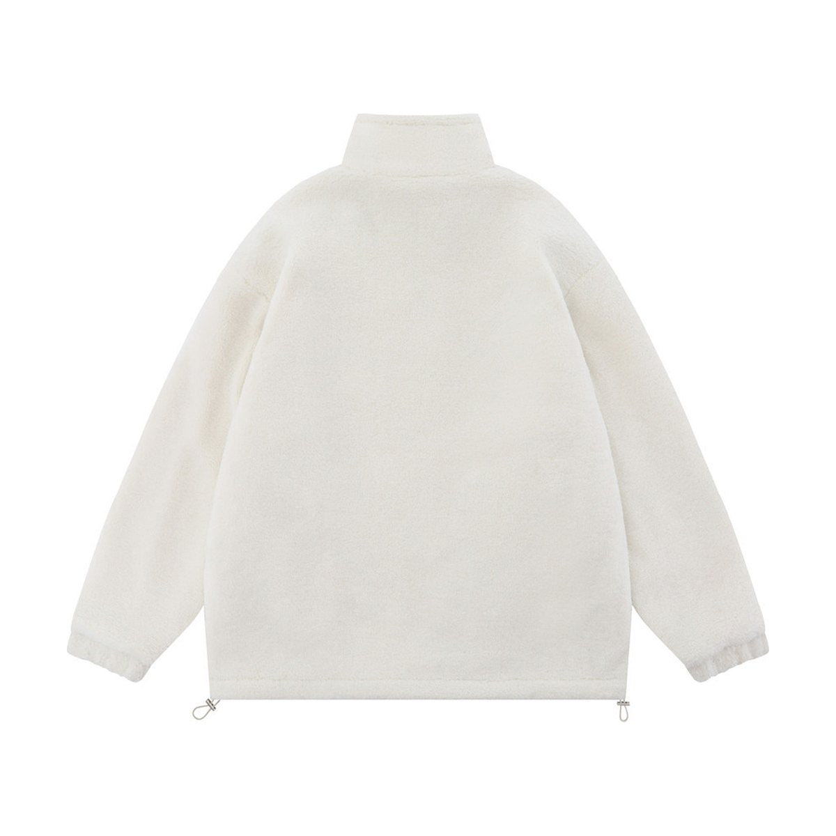 Men's Butterfly Print Lamb Wool Sweatshirt