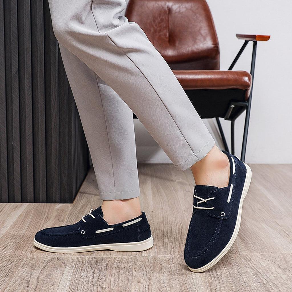 Men's Canvas Large-size Lace-up Shoes