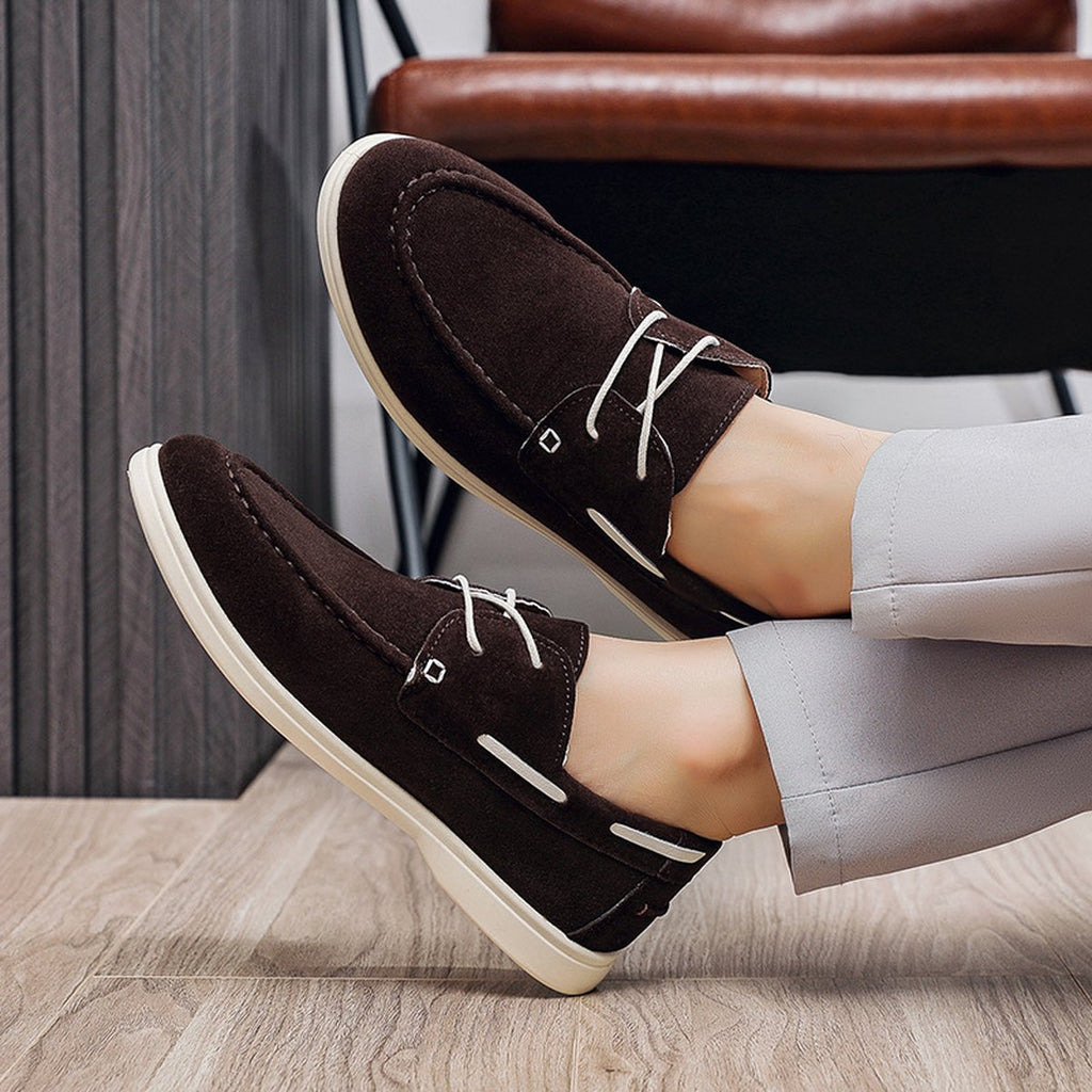 Men's Canvas Large-size Lace-up Shoes