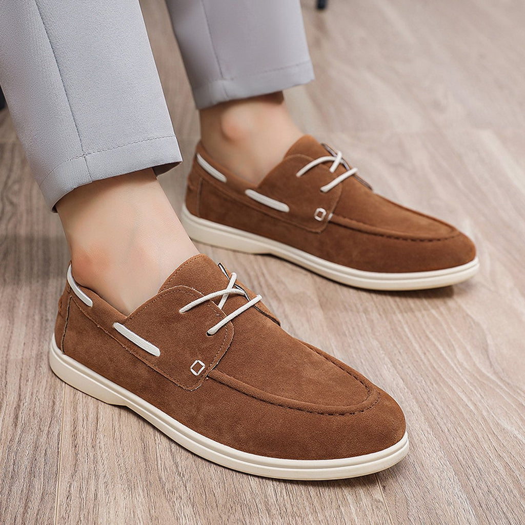Men's Canvas Large-size Lace-up Shoes