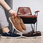 Men's Canvas Large-size Lace-up Shoes