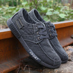 Men's Canvas Shoes Washed Denim Board