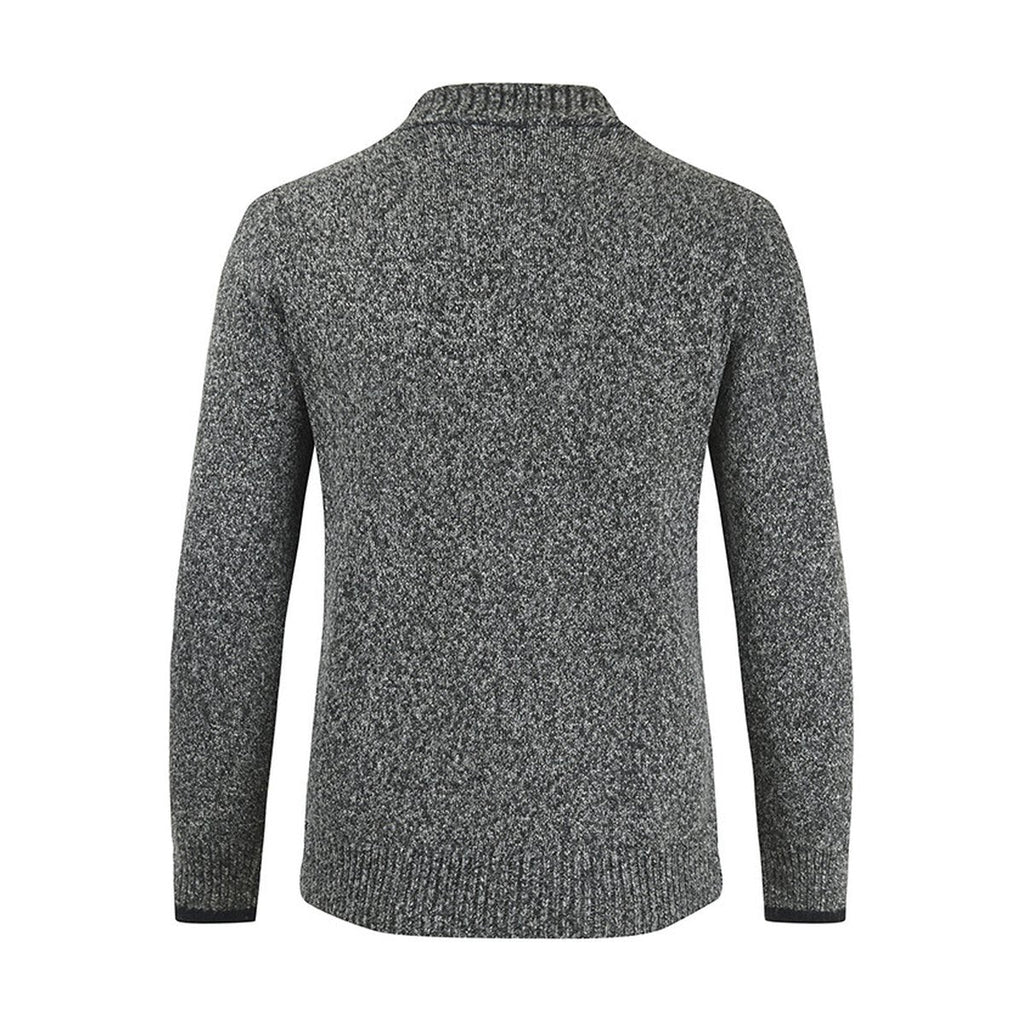 Men's Cardigan Sweater Button Long Sleeve