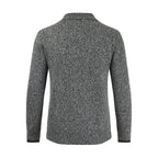 Men's Cardigan Sweater Button Long Sleeve