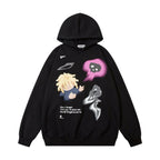 Men's Cartoon Printed Hoodie