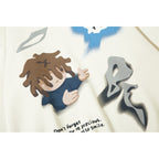 Men's Cartoon Printed Hoodie