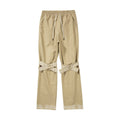 Men's Cashew Flower Strap Casual Cargo Pants
