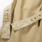 Men's Cashew Flower Strap Casual Cargo Pants