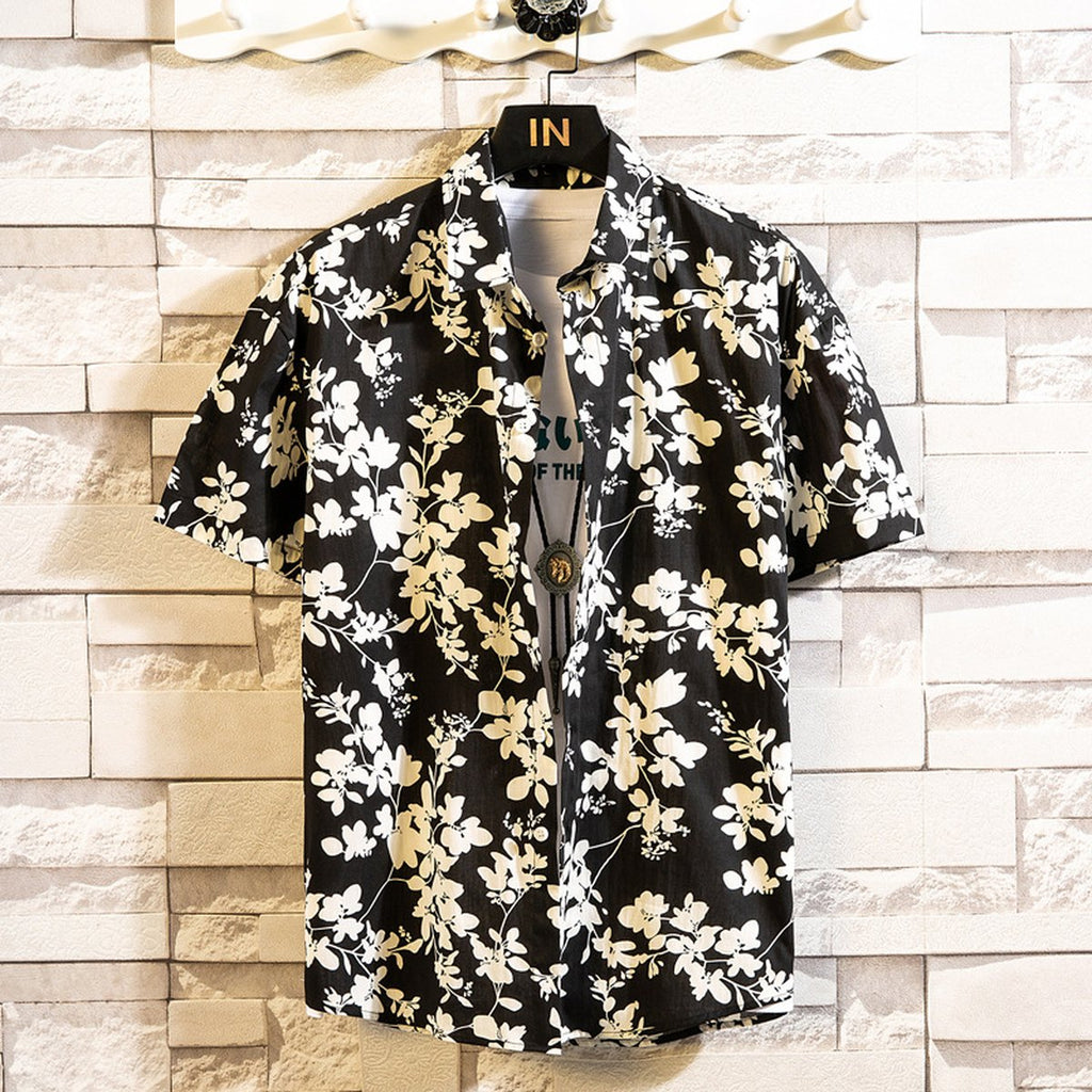 Men's Casual Floral Shirt