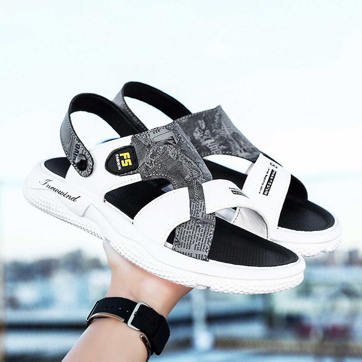 Men's Casual Outerwear Sandals Slippers Beach Shoes