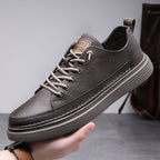 Men's Casual Sneakers Work Waterproof Flat Shoes