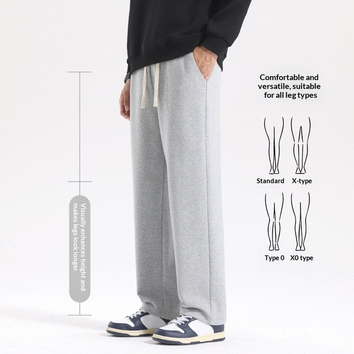 Men's Casual Sporty Drape Sweatpants