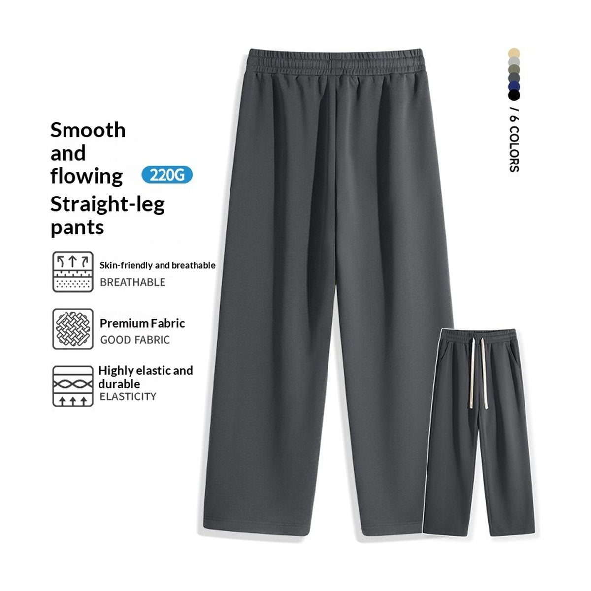 Men's Casual Sporty Drape Sweatpants