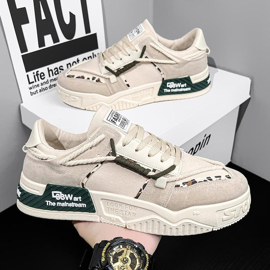 Men's Casual Thick-soled Canvas Sneakers Sports