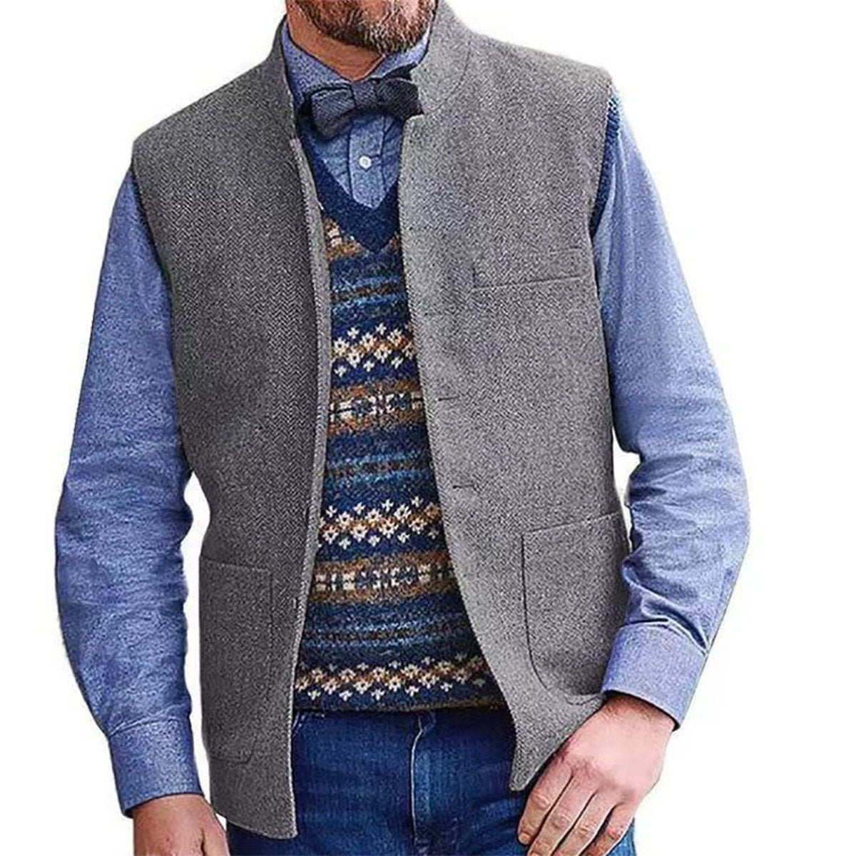 Men's Casual Vest Coat