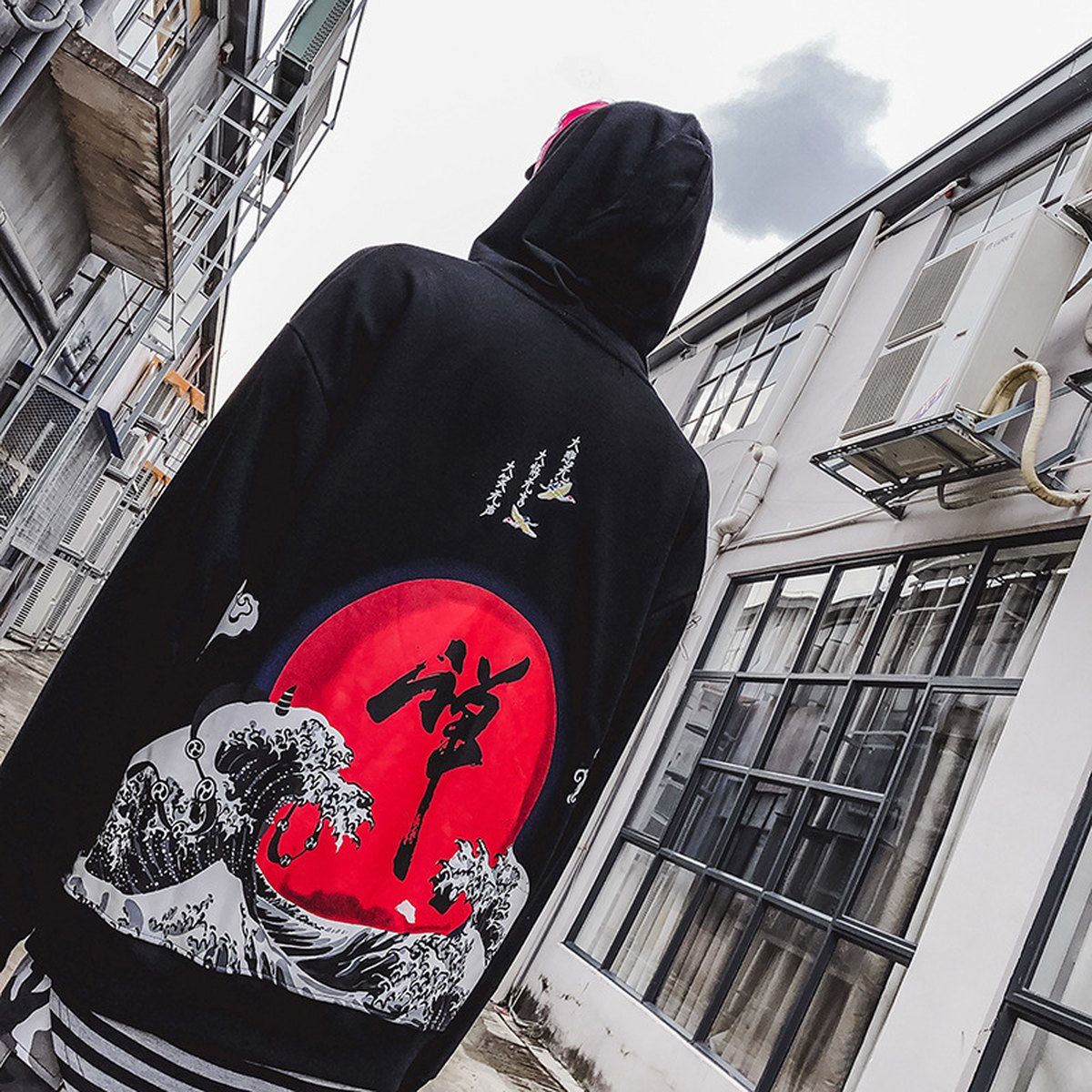 Men's Character Print Hoodie