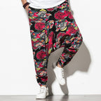 Men's Chinese Wind Bundle Foot Pants Fattening