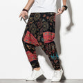 Men's Chinese Wind Bundle Foot Pants Fattening