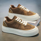 Men's Chunky Platform Heighten Casual Skate Sneakers