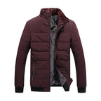 Men's Coat Cotton Clothing Fleece-lined Cotton-padded Jacket