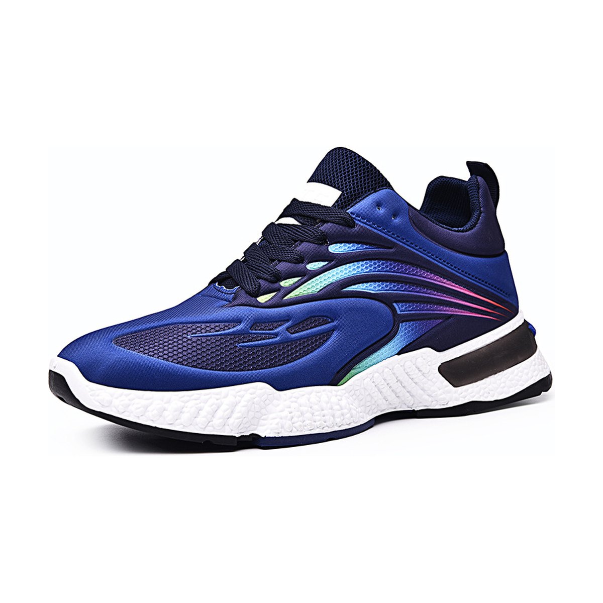 Men's Colorful Casual Shoes Flying Woven Sports