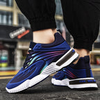 Men's Colorful Casual Shoes Flying Woven Sports