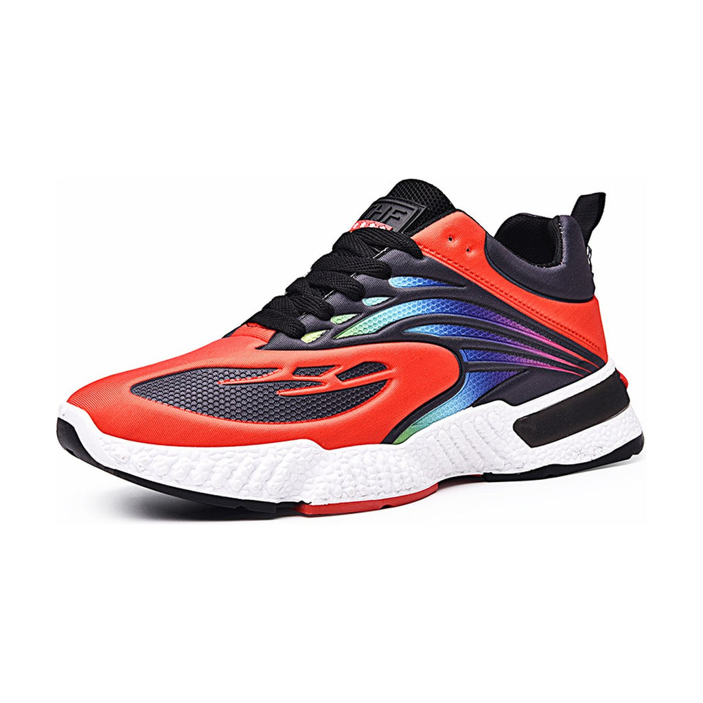 Men's Colorful Casual Shoes Flying Woven Sports