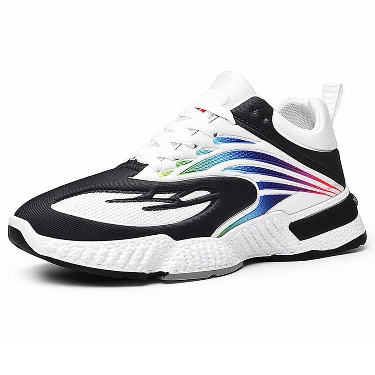 Men's Colorful Casual Shoes Flying Woven Sports