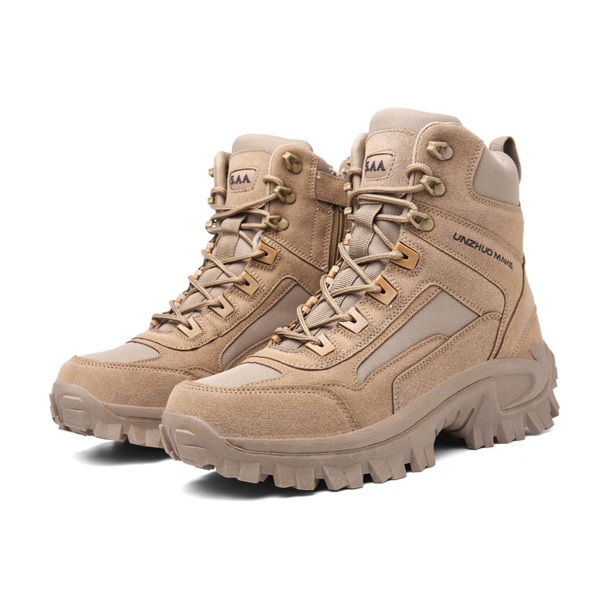 Men's Combat High-top Outdoor Training Hiking Desert Warm